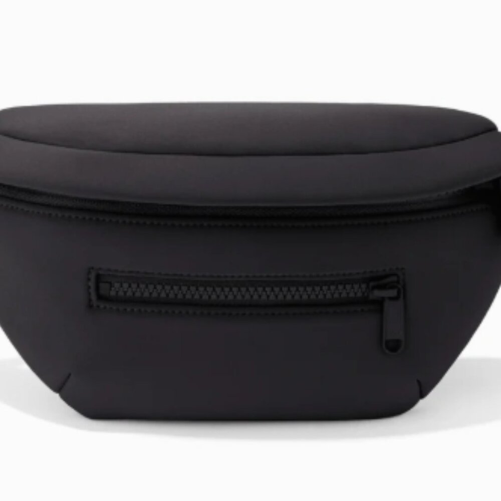 NWT Dagne Dover ACE Neoprene Fanny Pack, Black